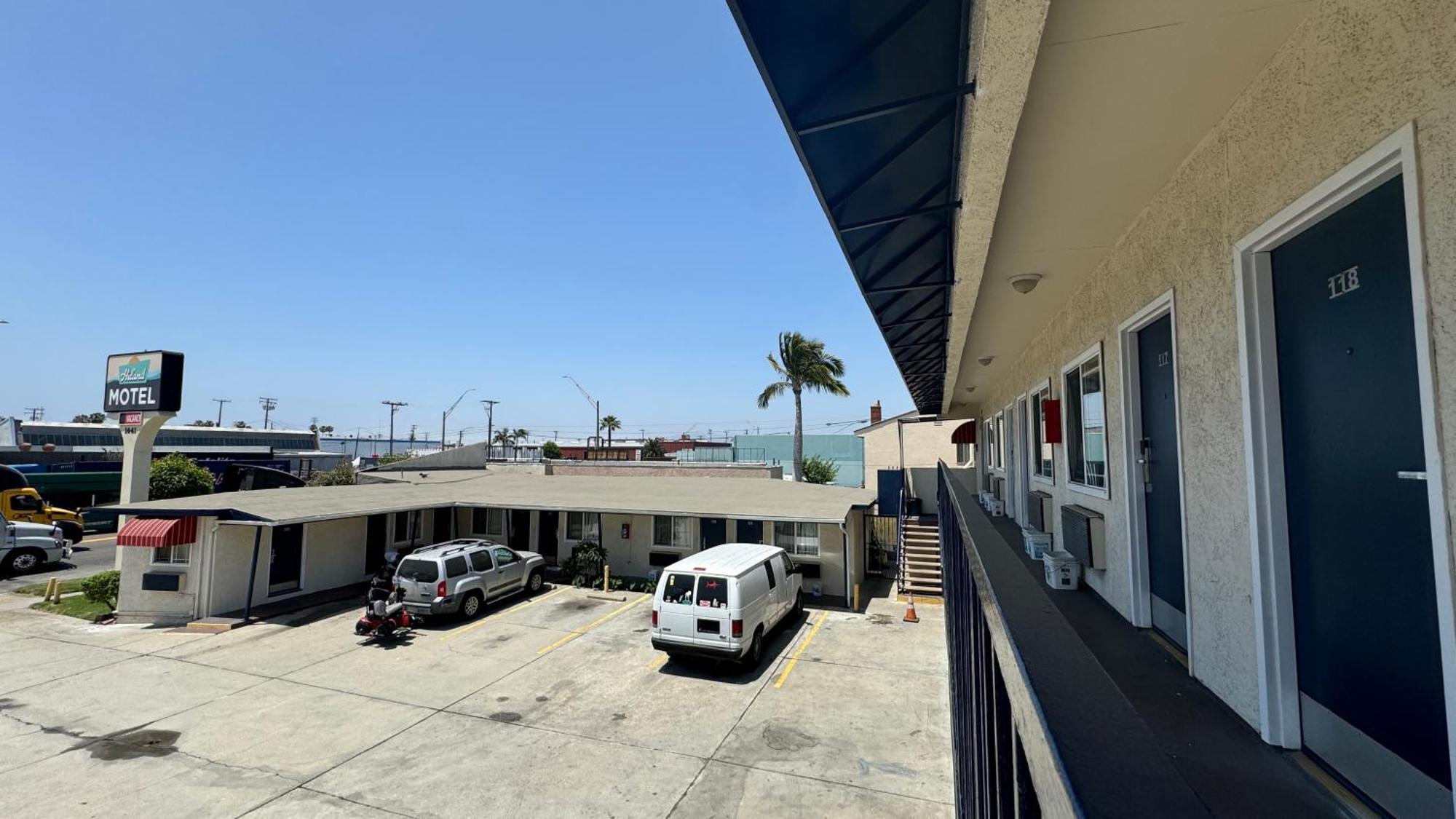 Hiland Motel Long Beach Exteriör bild